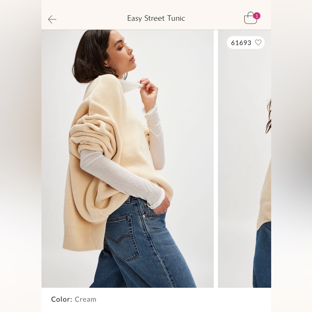 Free People Easy street tunic
